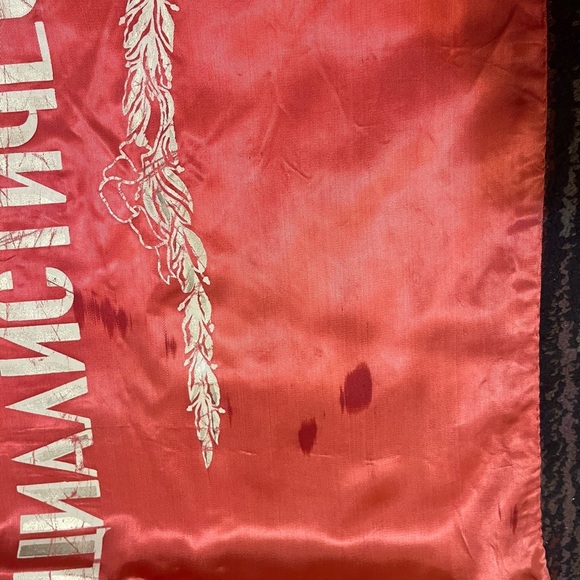 VTG USSR Soviet Union  Lenin Socialist Propaganda Red Banner Flag Double Sided - Picture 6 of 10